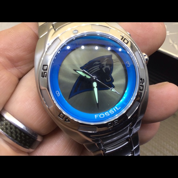 Fossil Kaleido ~ Carolina Panthers  NWT - Picture 3 of 7